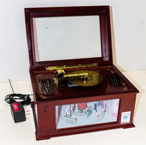 A Mr. Christmas animated music box: Ballerina's Turn