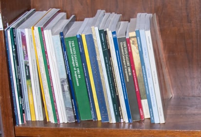 Assorted art books and auction catalogs
