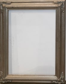 A painted picture frame, 30