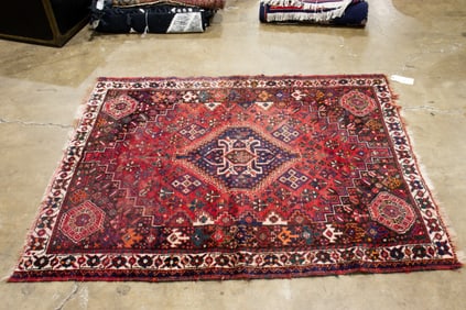 A Persian Heriz carpet