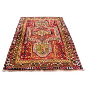 A fine antique Caucasian Sewan Kazakh carpet