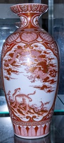 A Japanese Kutani vase