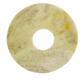 An Chinese archaistic jade bi disc