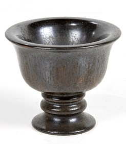 A Chinese water buffalo horn cup