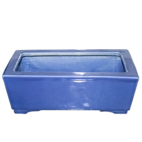 A Chinese powder blue glazed jardiniere