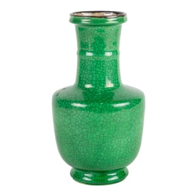 A Chinese langyao mallet vase