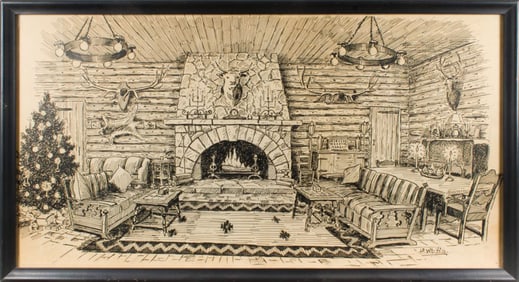 Works on paper, Lloyd Dundas Whiffin