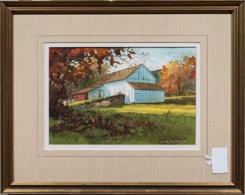 Watercolor, Ferdinand Petrie (American, 1925-2007)