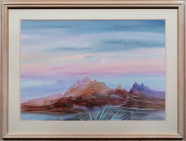 Watercolor, American School (20th century)