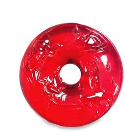 Gemstone Disc-Bi Pendent