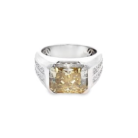 Lab Diamond Ring