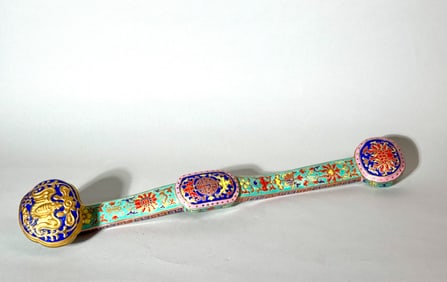 Chinese Porcelain Ruyi Scepter, Republic Period