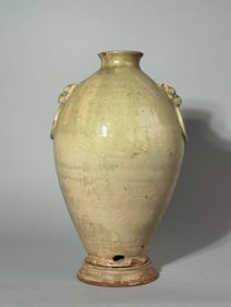Chinese Vase with Foolion Mask, Tang Dynasty