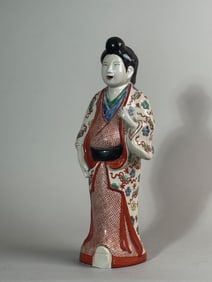 Japanese Imari Porcelain Beiji Figurine