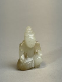 ChineseMiniture Jade Buddha