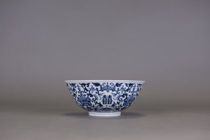A Chinese Blue and White Porcelain Bowl