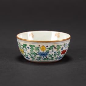 A Doucai 'Lotus' Cup, Chenghua Mark