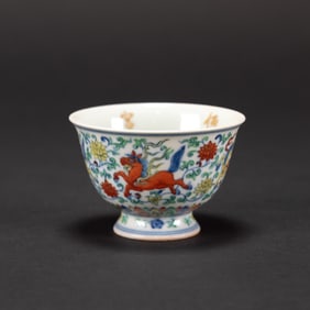 A Doucai Cup, Chenghua Mark