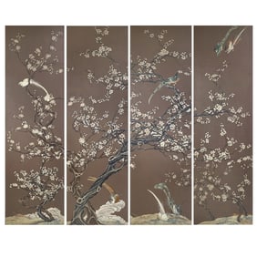 Anonymous (Qing Dynasty), Chinese Painting Flower and Bird