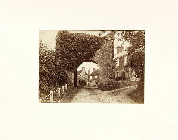 Photographs attributed to Francis Frith: (lot of 2) Unframed albumen prints, Winchelsea, Pipewell Gate and Landing Place, Egypt, circa late 19th century, attributed to Francis Frith (British, 1822-1898), image: 5.75''h x 8.5''w and 6.25''h x