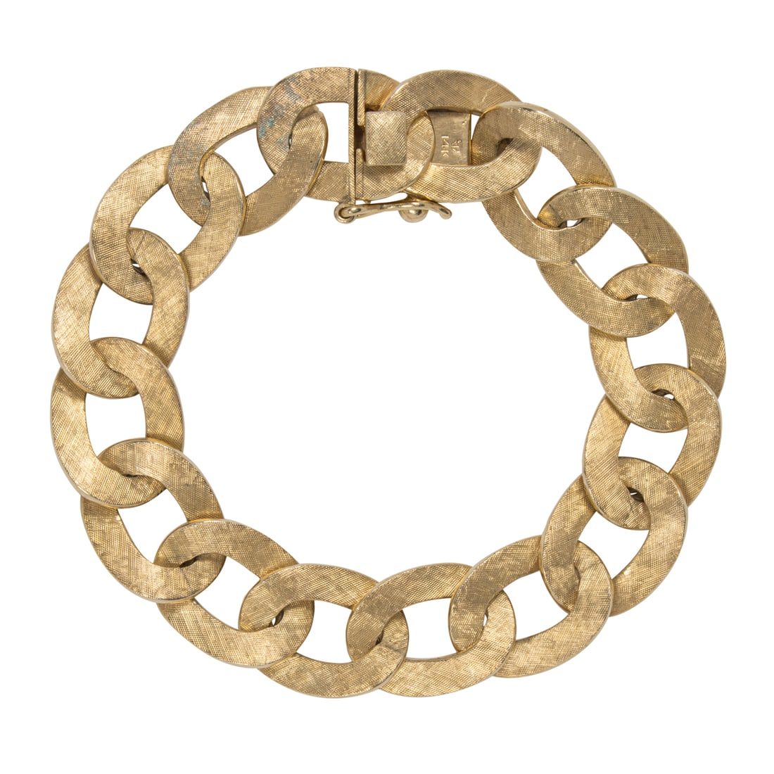 A 14k gold bracelet