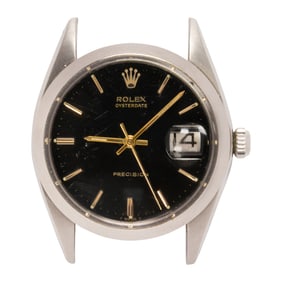 A Rolex stainless steel Oysterdate Preciscion wrist watch