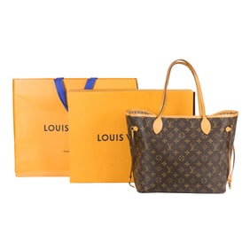 A Louis Vuitton monogram canvas Neverfull tote