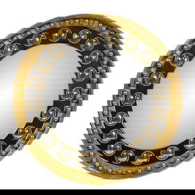 A large contemporary ebonized and parcel gilt convex mirror in the Regency taste: A large contemporary ebonized and parcel gilt convex mirror in the Regency taste, 45.5"dia. Provenance: Stair Galleries, May 5, 2022, Lot 222; The Carole Harris Collection, River Ranch. The interiors