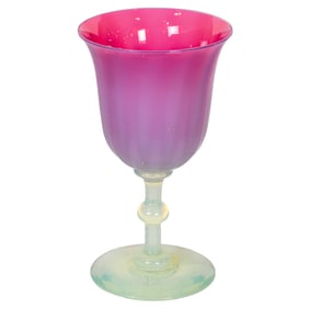 A Dorflinger opal glass cordial