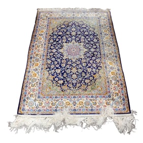 A Persian Nain carpet