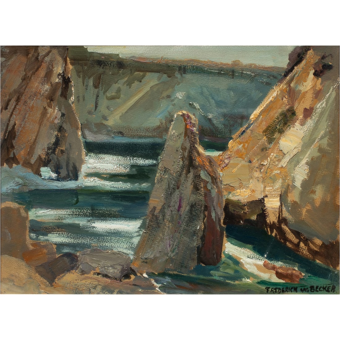 Painting, Frederick William Becker (1 of 4)