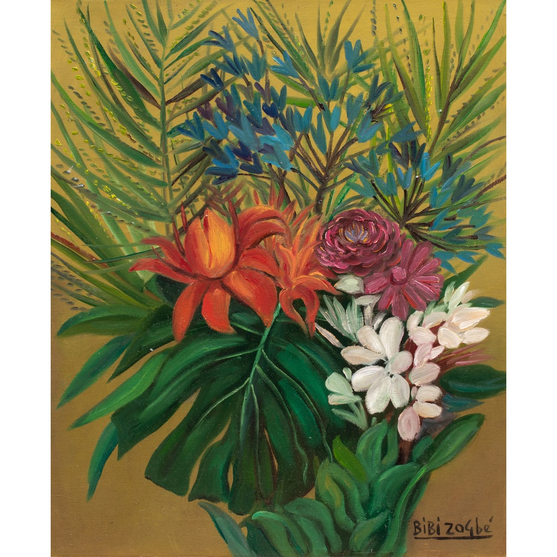 Painting, Bibi Zogbe (1 of 5)