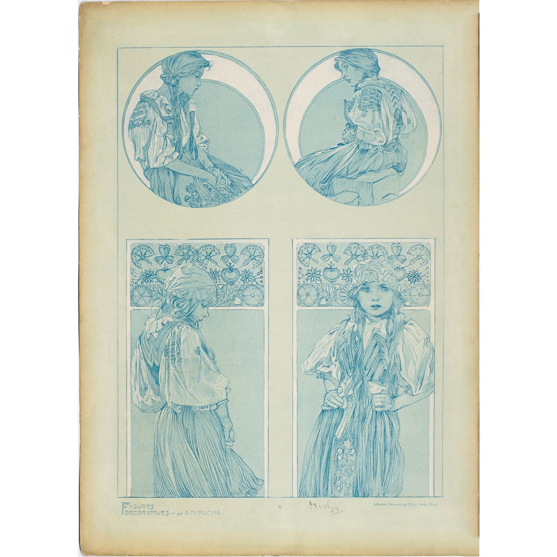 Print, Alphonse Mucha (1 of 6)