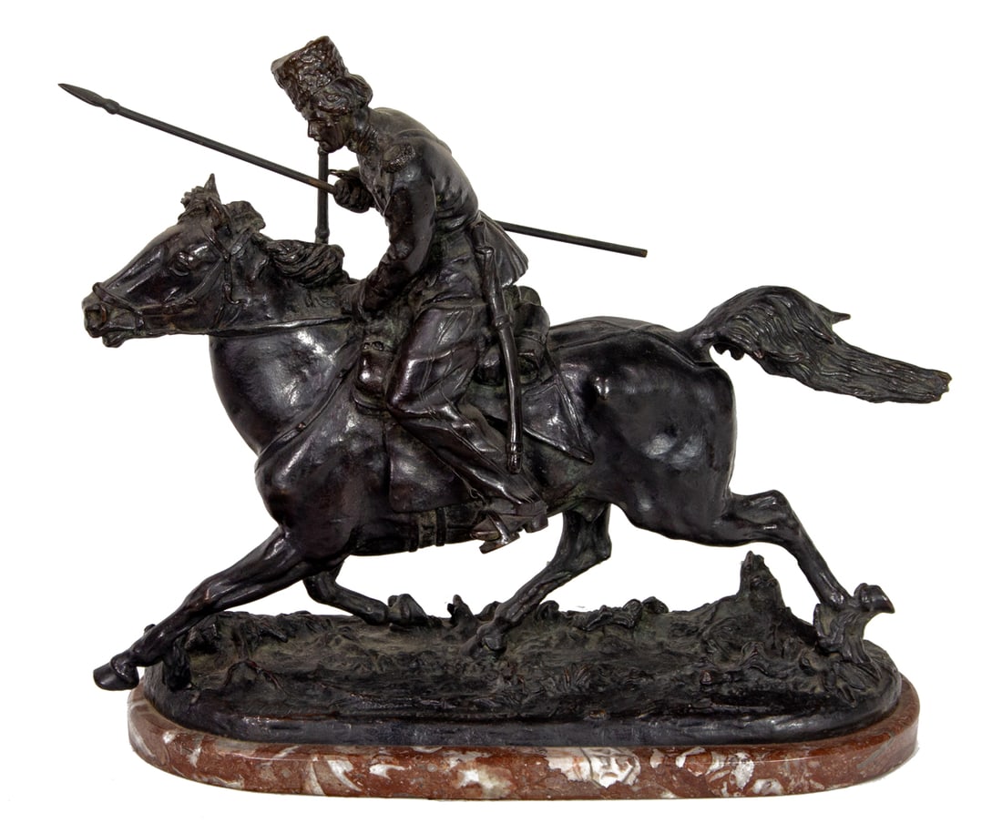 Sculpture, After Evgeni Alexandrovich (Eugene) Lanceray (1 of 5)