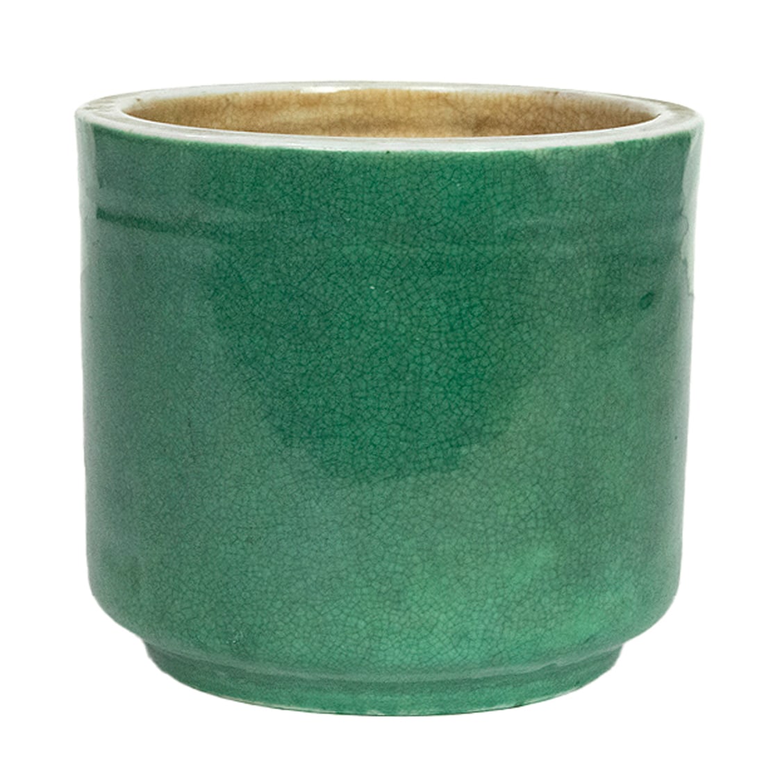 A Chinese green crackle glazed cense (1 of 6)