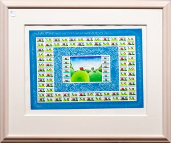 Print, American School (20th century)