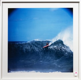 American School, Surfer Riding Wave