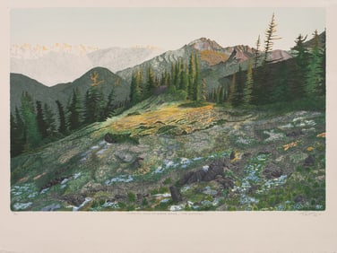 Print, American School (20th century)