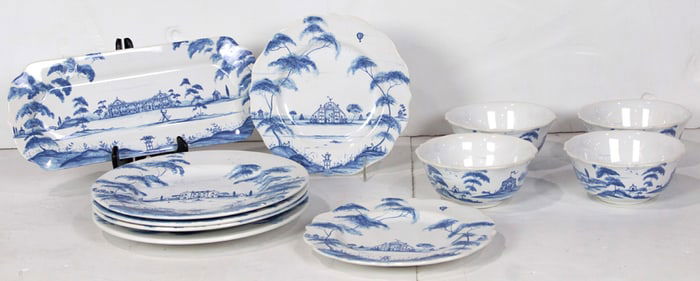 A Juliska faience partial dinner service in the Country Estate pattern