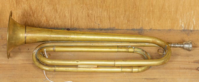 An American brass bugle