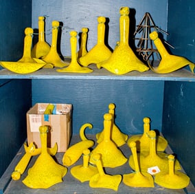 A Shmulik Kramph under the supervision of Chihuly glass chandelier