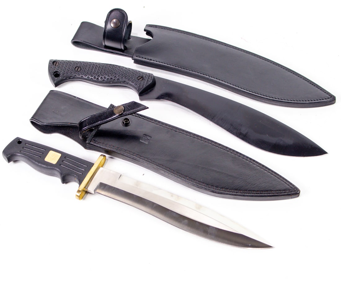 Two machete style knives, including Al Mar and A (1 of 1)