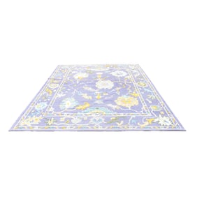 A contemporary hand made carpet