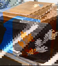 A group of Japanese black lacquered trays