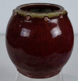A Chinese oxblood glazed vase