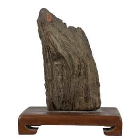 A Chinese fossilized scholar's rock