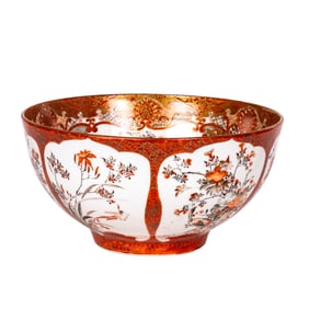 A Kutani bowl