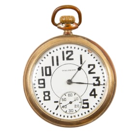 A Waltham pocket watch