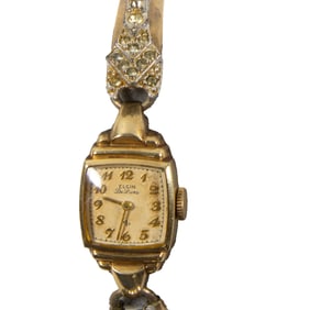 An Elgin 'Deville' watch