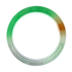 A Chinese Jadeite Bangle Bracelet